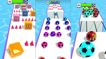 Marble Run 3d Color Ball Race- Crazy Gameplay Android,ios