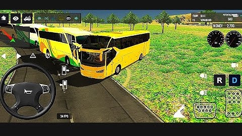 #163  😱 Coach Bus Simulator 🔥India Off Road Driving Bus Game Simulator 2025 Gameplay Video #game 