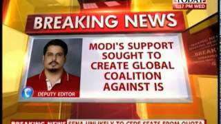 Obama expected to seek Modi's support in war against ISIS