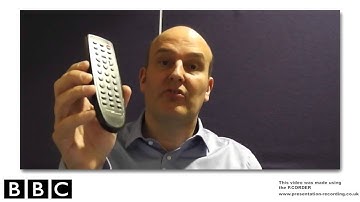 P.CORDER 2 minute demo Live - Lecture Capture & Presentation Recording