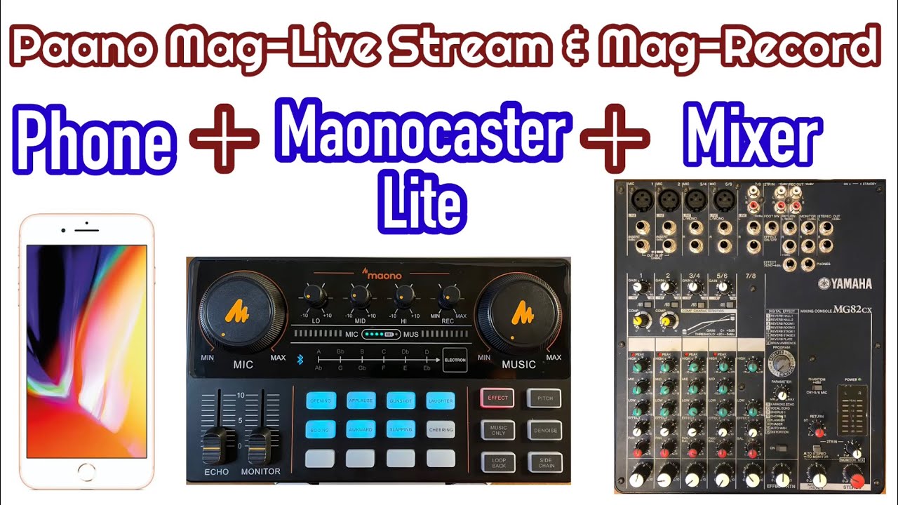 Detalyado Paano MagRecord at Live Stream gamit ang Phone