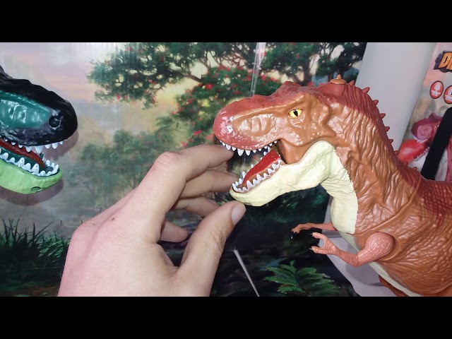 Jurassic Fun Dinossauro Rex R/C Com Luz e Som Multikids - BR1461