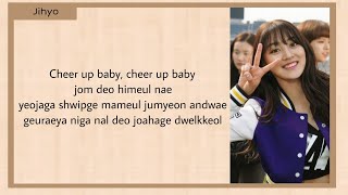 TWICE - Cheer Up (Easy Lyrics)