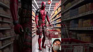 superheroes shopping at mart marvel avengers dc viral shorts