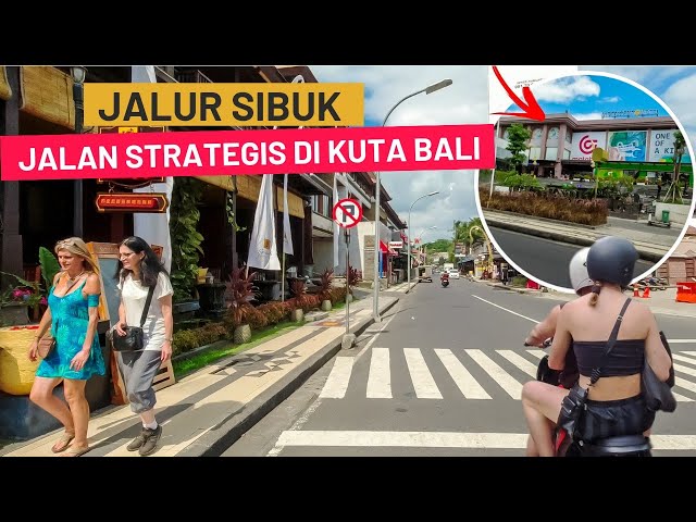 Kuta Bali: Jalan Kartika Plaza Kuta to Bali airport, Balis current situation