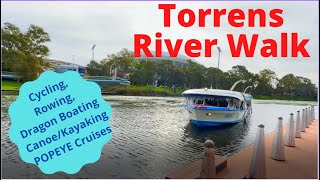 4K Torrens River Walk | Explore Beautiful Adelaide