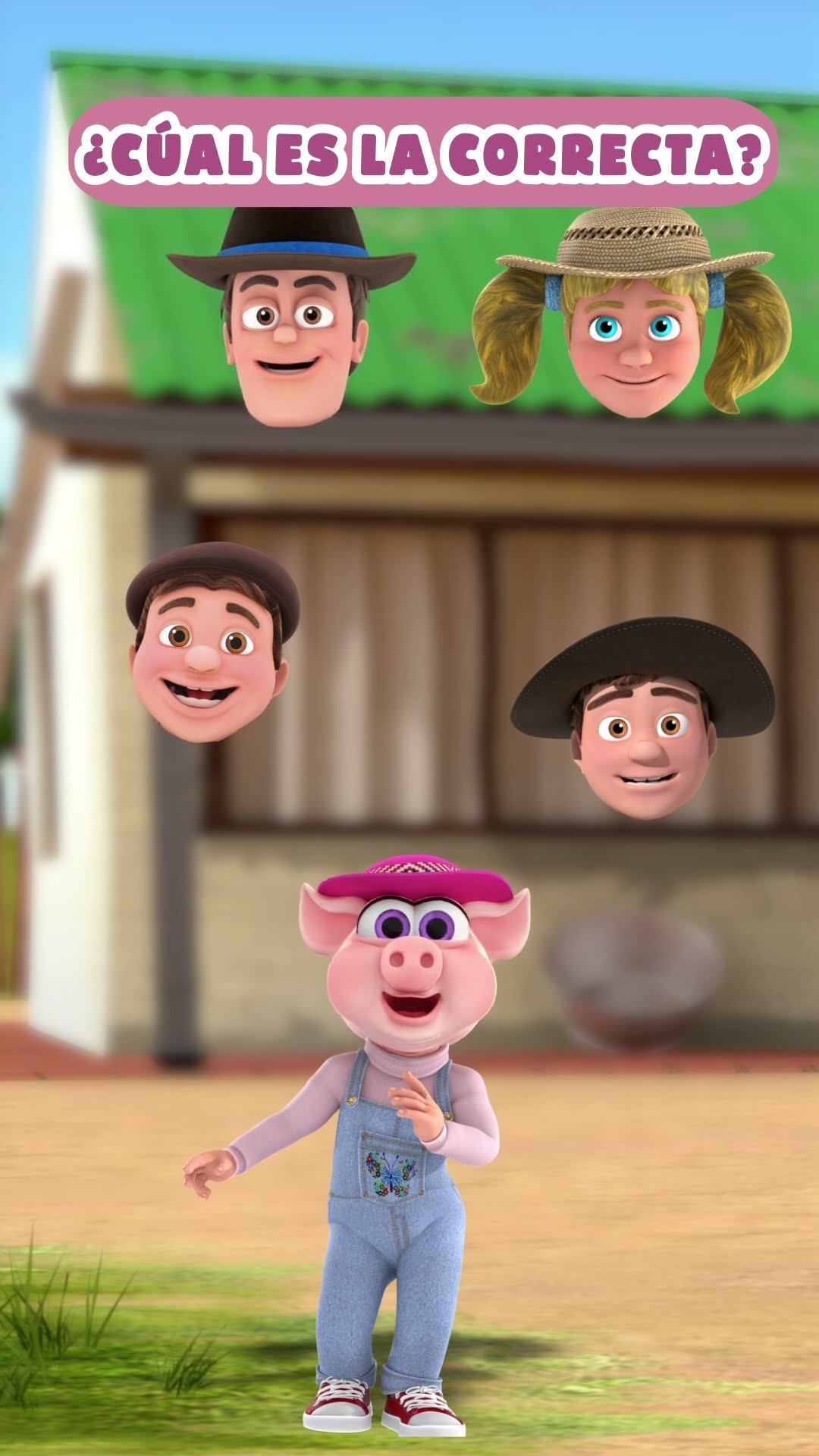 Ruleta de Personajes ¡Ayuda a María! ? #short @LaGranjaDeZenon