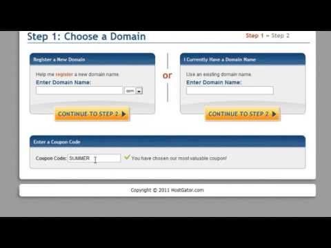Hostgator coupon