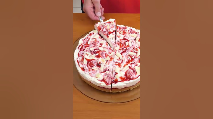 Erdbeerkuchen "italienische Art" / ohne Gelatine
