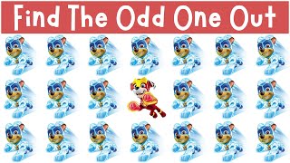Find The Odd One Out: Paw Patrol Mighty Pups