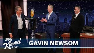 Governor Gavin Newsom on Relationship with Trump, People Badmouthing CA & 'Gov Gav' Has a Surprise!