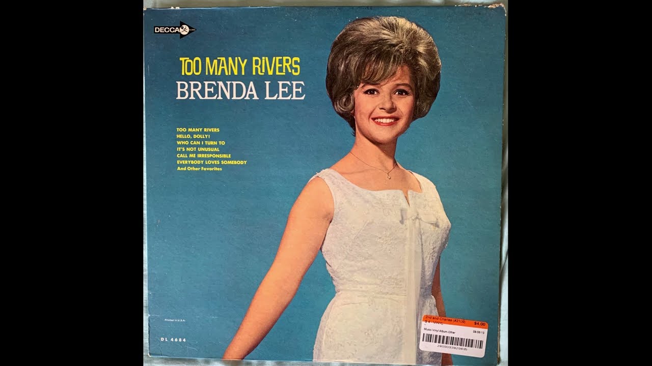 ★US完オリMONO★Brenda Lee Too Many s1LP Lee, Brenda - BRENDA LEE - all the way DECCA 74176 (LP vinyl