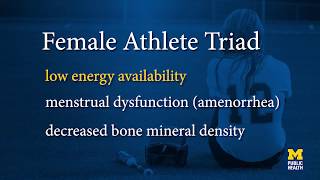 The Female Athlete Triad