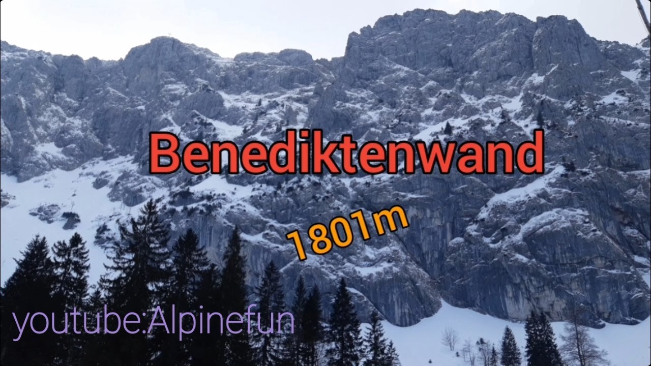 Benediktenwand 1801m im Winter