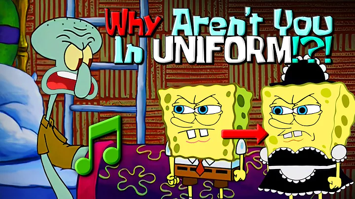 WHY AREN'T YOU IN UNIFORM (Music Video) - Spongebob Rap
