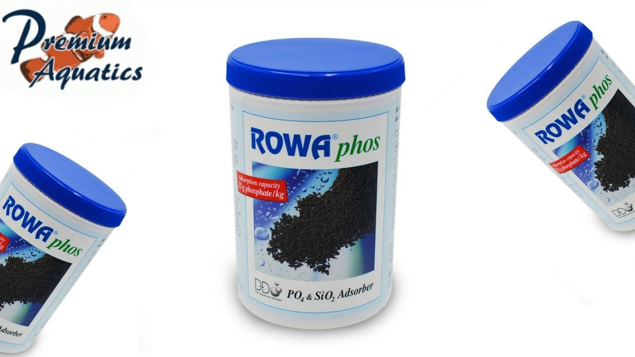 ROWA Phos - A powerful Phosphate remover for aquariums - YouTube