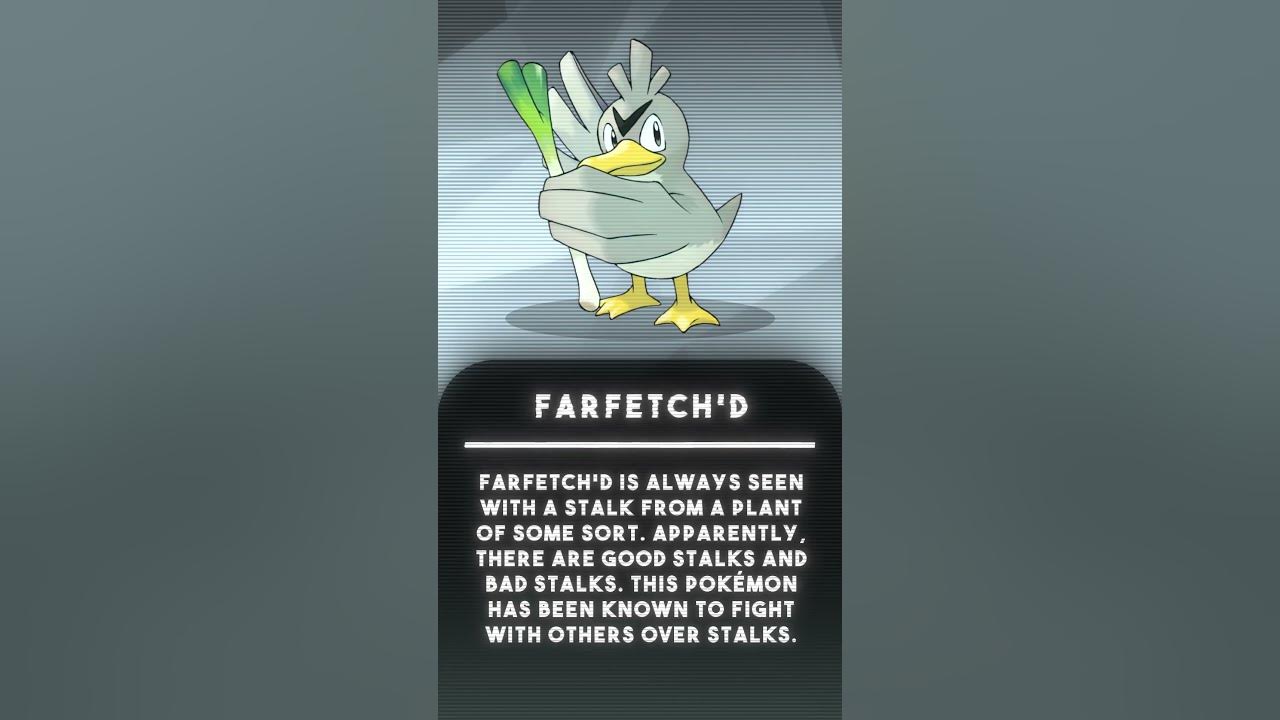 Pokemon Farfetch d 32