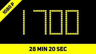 ⏱ 1700 Sec Timer / 🔊 Alarm / 👍 Simple Timer