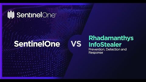 SentinelOne Demo: SentinelOne VS Rhadamanthys InfoStealer/Trojan - Detection, and Remediation