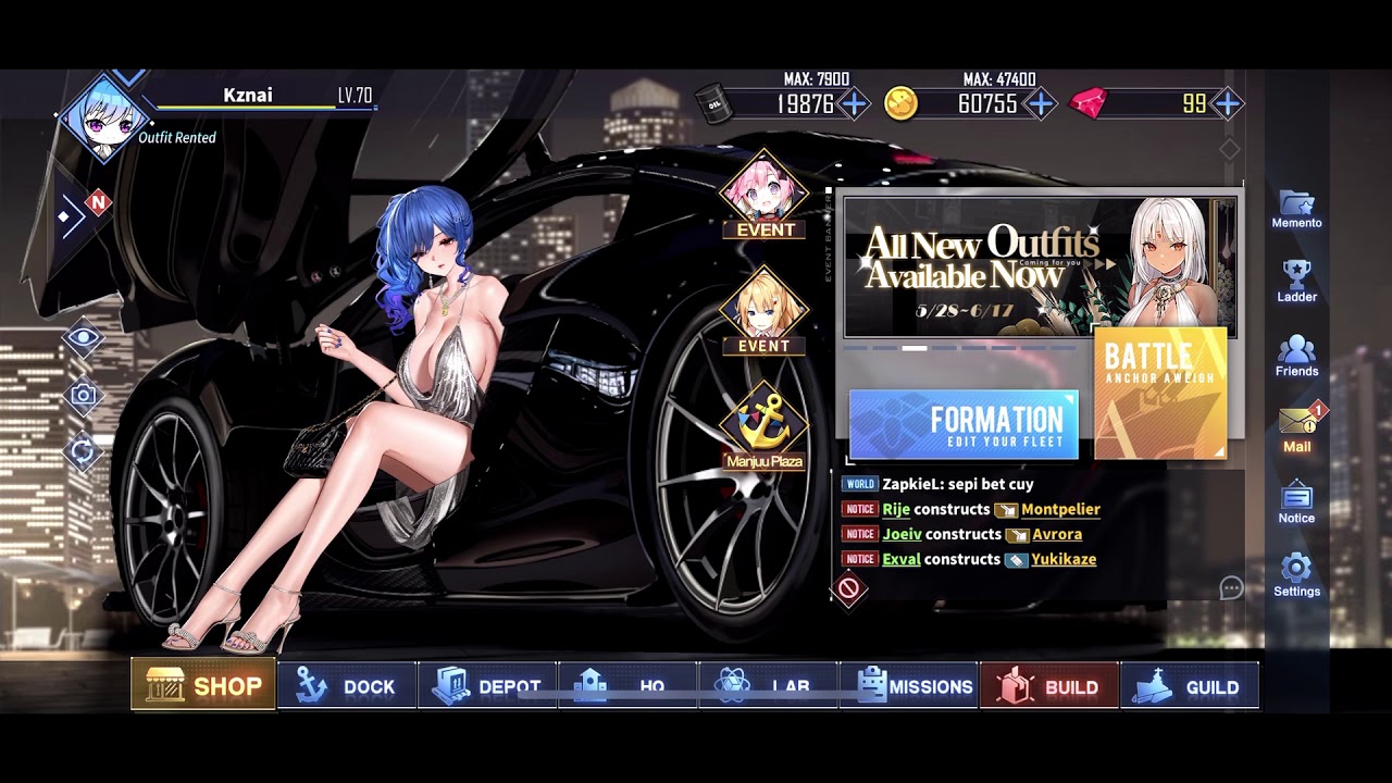 Azur Lane Luxurious Wheels St Louis Youtube