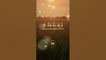 سورة الأخلاص-ماهر المعيقلي-تلاوة خاشعة