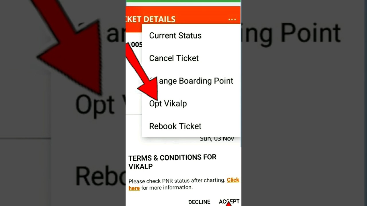 OPT vikalp in irctc | youtube shorts | shorts | short | #shorts #short #ytshorts #viralvideo #opt