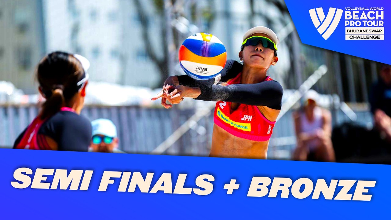 Semi Finals & Bronze Match - Beach Pro Tour 2026 | Bhubaneswar - Challenge | Court 1