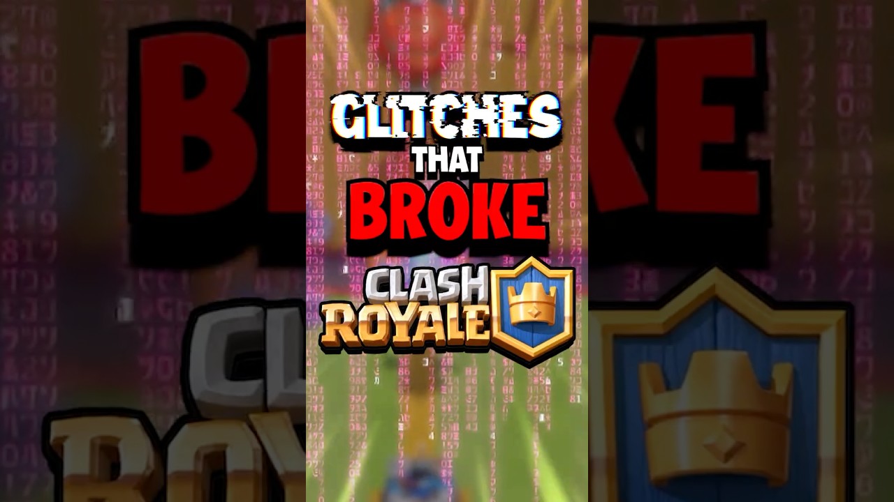 Glitches That BROKE Clash Royale! #clashroyale