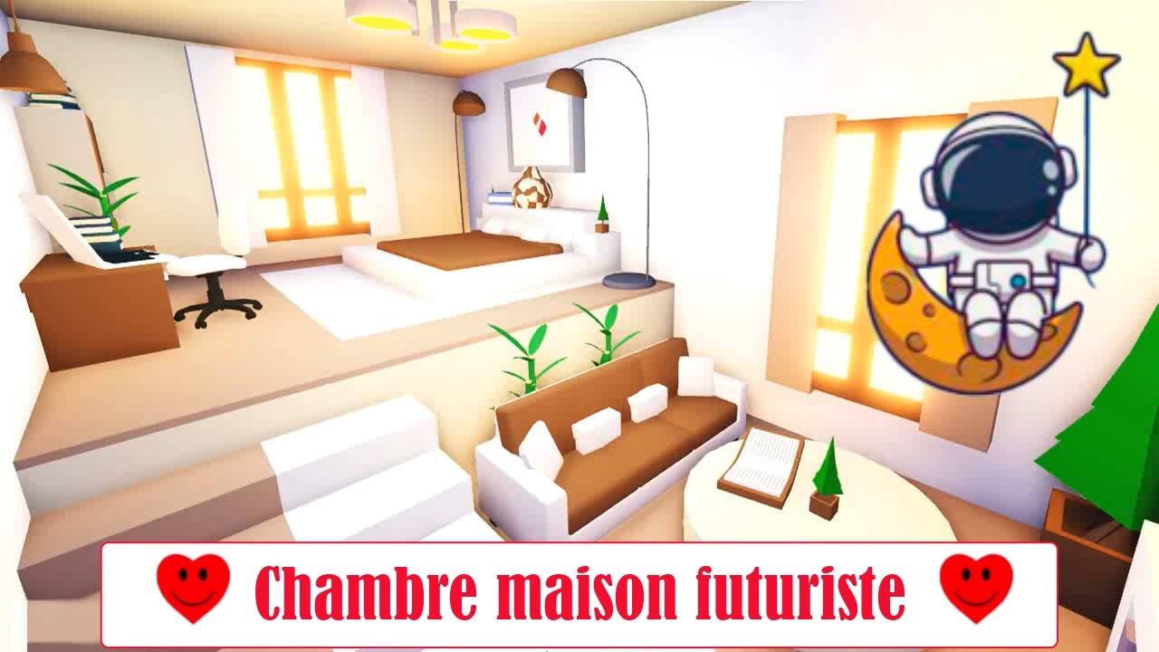 Chambre dans maison futuriste 🚀 Roblox Adopt me! 🚀 - YouTube