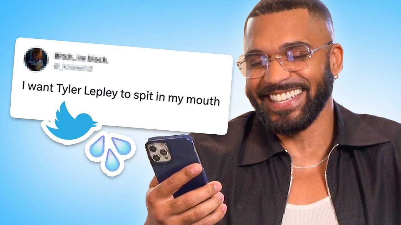 Tyler Lepley Reads Thirst Tweets