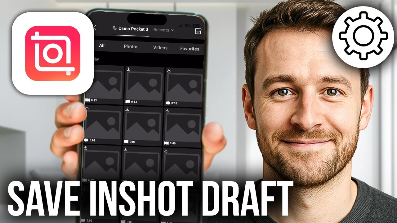 How To Save InShot Draft Video in Gallery - YouTube
