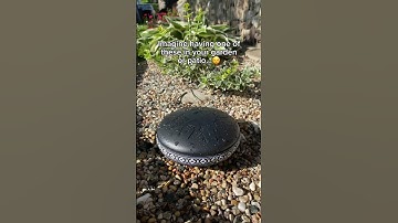 Waiting for the rain 🤩 #raindrum #instrument #garden #home #drum #relaxing