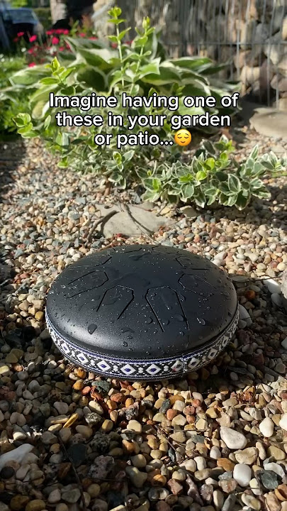 Waiting for the rain 🤩 #raindrum #instrument #garden #home #drum #relaxing