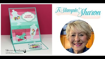 Card Making Tutorial for Easel Card | Stampin Up Sweetest Thing