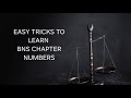Learn BNS chapter numbers with easy trick #judiciary #judiciarypreparation #IPC #BNS2023 #BNS