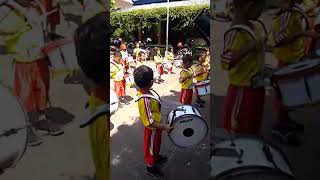Nathanael Simbolon main drum band di sdk Canisius weleri jateng