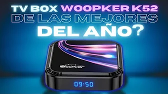 Una De Las Mejores Tv Box Del 2023? Tv Box Woopker K52 (Test De Rendimiento)