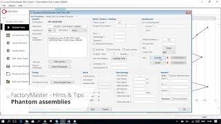 Celebrity Tutorial - How to use 'phantom assemblies' in Access FactoryMaster MRP Net Worth