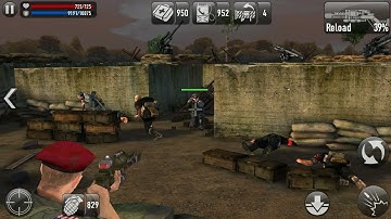 Frontline Commando: D-Day Gameplay | Map : - Omaha | Mission : - 14 ( Omaha : Day-2 2005Z )