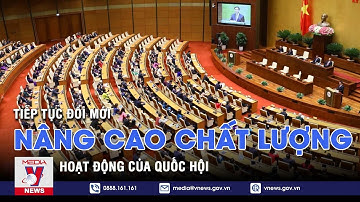 Tiếp tục đổi mới, nâng cao chất lượng hoạt động của Quốc hội - VNEWS