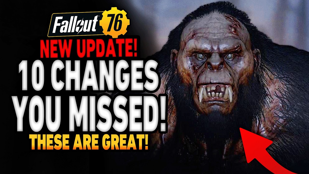 10 HIDDEN Changes You MISSED in Fallout 76 Backwoods Update!