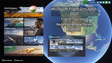 Microsoft Flight Simulator 2024 Flight Training - Preflight