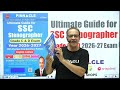 📕Ultimate Guide for SSC Stenographer Grade C &amp; D Exam (Year 2026-2027) book launched II Chapter wise