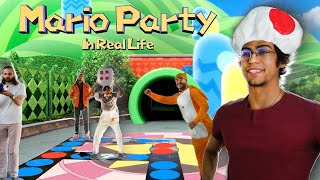 fan remakes Mario Party in Real Life