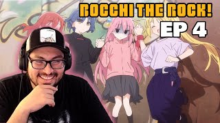 HACER COSAS DE BANDA DE ROCK || Bocchi The Rock Ep 4 || REACCIÓN