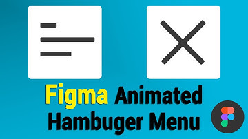 Figma Ui & Ux Design | Design Tutorial - Animated Hamburger Menu