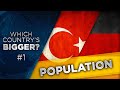 Guess Which Country is Bigger (by Population) #1