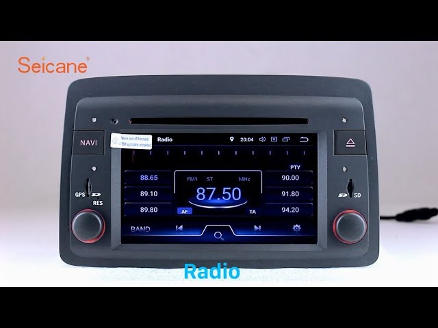 Aftermarket Radio 2004-2012 Fiat Panda GPS Navigation DVD Player Audio  system Stereo Upgrade 