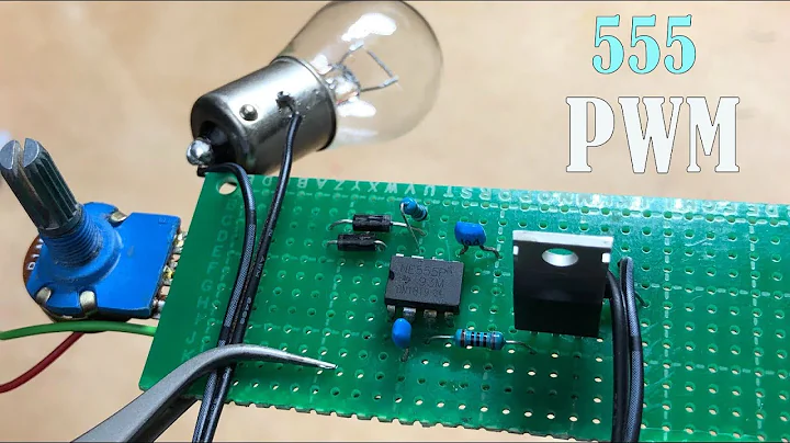 DIY PWM Controller with 555 Timer | Light Dimmer & Motor Speed Control