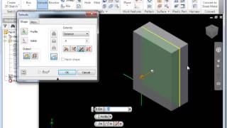 Basics of Workplanes, Projecting Geometry and Slicing Graphics in Inventor